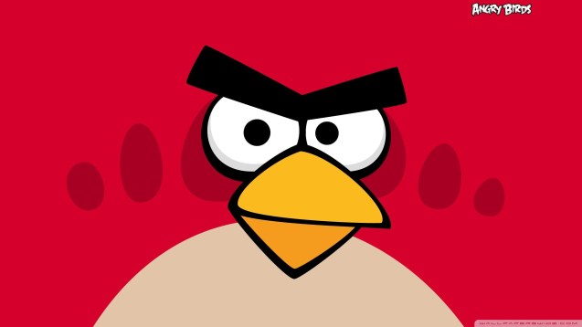 Angry Birds - Red Bird Wallpaper