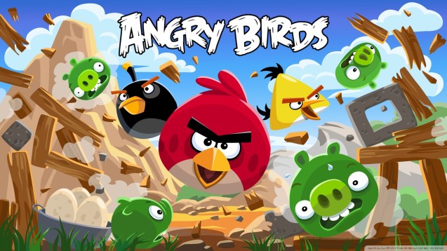 Angry Birds New Version Wallpaper