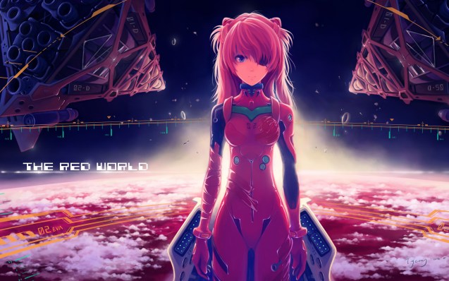 Asuka Langley Soryu Anime Girl Wallpaper