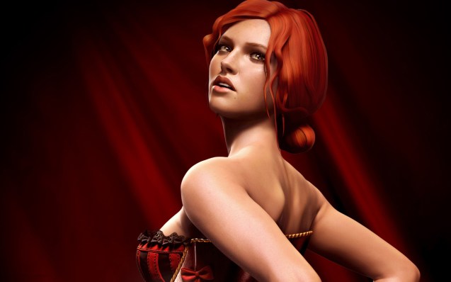 Beautiful girl in The Witcher 2: Assassins of Kings Wallpaper
