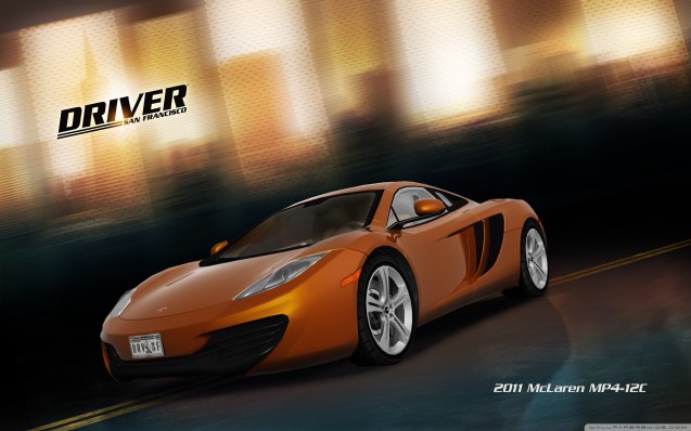 Driver San Francisco 2011 McLaren Mp4 12C Wallpaper