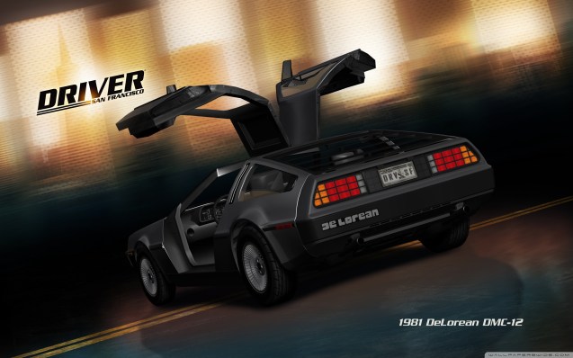Driver San Francisco DeLorean DMC12 Wallpaper