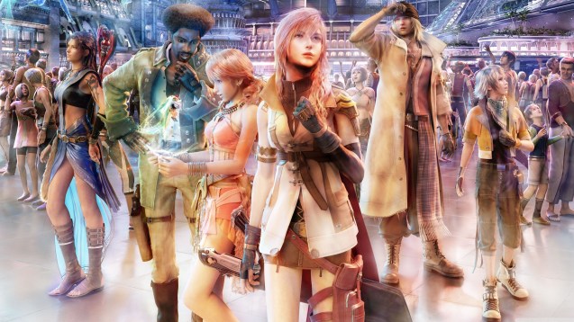 Final Fantasy XIII Group on Nautilus Wallpaper