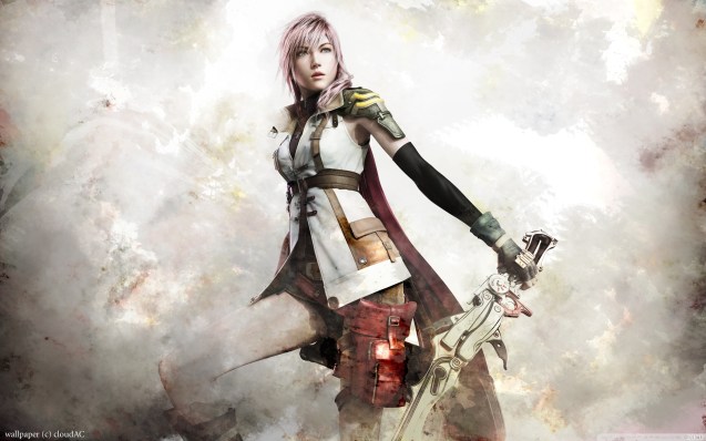  Final Fantasy XIII Lightning Artwork Wallpaper