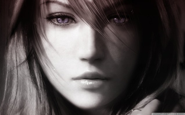 Final Fantasy XIII - Sexy Lightning Face Wallpaper