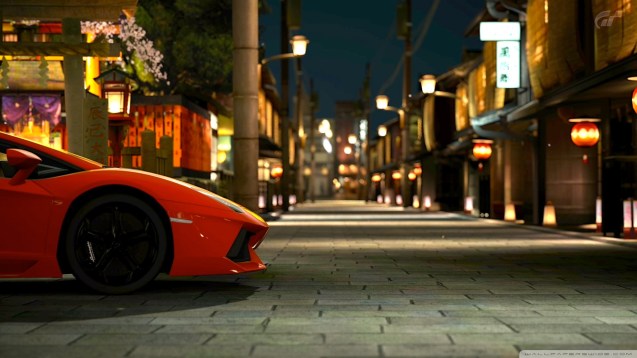 Gran Turismo 5 Lamborghini Aventador Wallpaper