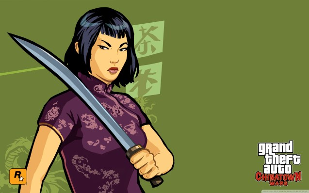 Grand Theft Auto Chinatown Wars Sexy Ling Wallpaper
