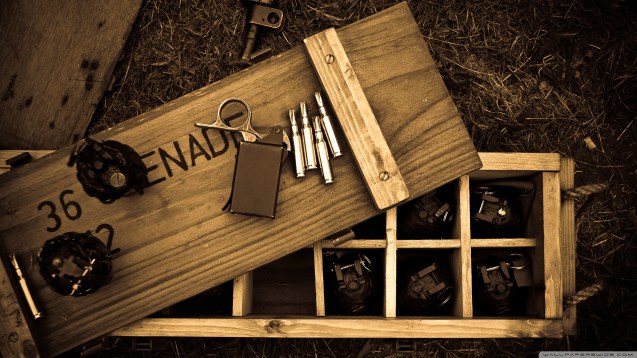Grenades Box HD Wallpaper