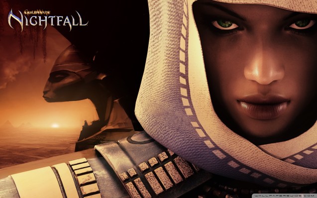 Guild Wars Nightfall - Dervish Closeup Wallpaper