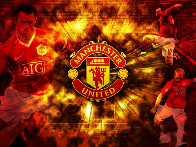 Manchester United Club Logo Wallpaper
