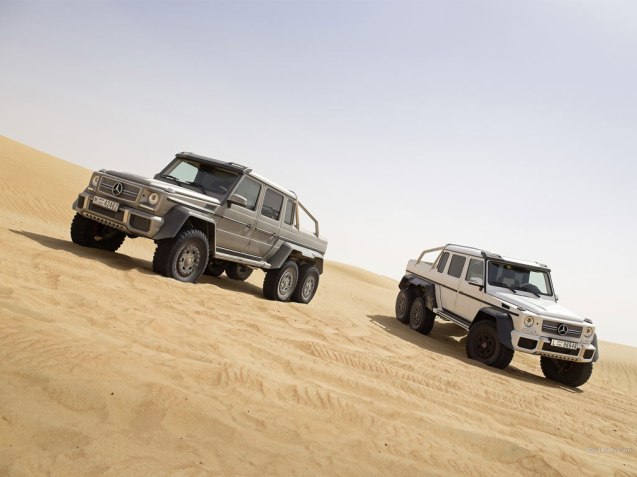 Mercedes-Benz G-Class 6x6 Driven Wallpaper