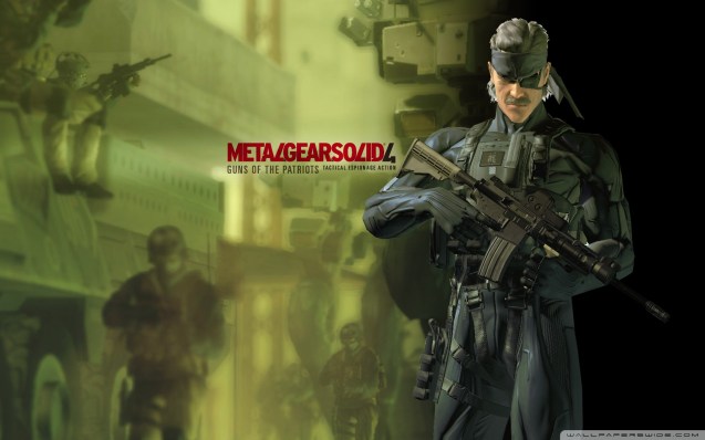 Metal Gear Solid Guns Of The Patriots Wallpaper