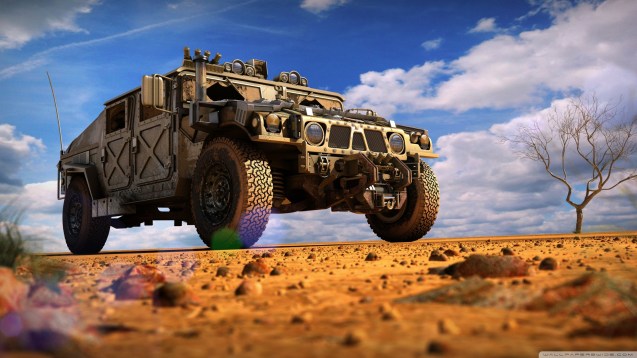Military Hummer HD Wallpaper
