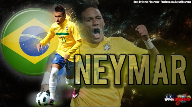  Brazilin National Football Team Neymar Wallpaper