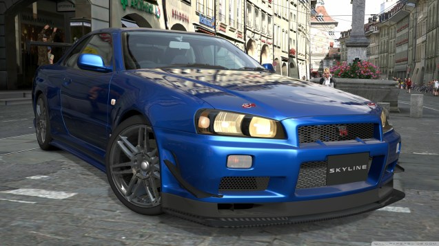 Gran Turismo Nissan Skyline R34 Wallpaper