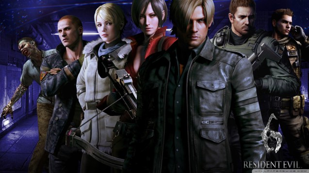 Resident Evil 6 Characters HD Wallpaper