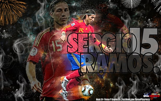 Spanish National Football Team Sergio Ramos Wallpaper