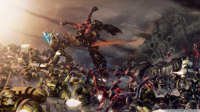 Warhammer 40000 Battle HD Wallpaper
