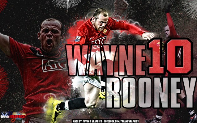 Manchester United Wayne Rooney  Football Wallpaper